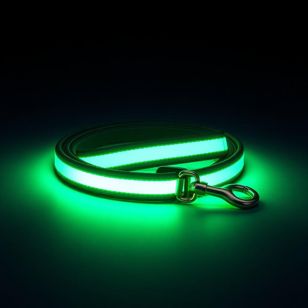 LED-es reflektív póráz