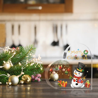 1Pc, Unique Christmas Gifts & Christmas Decorations, Suitable for Christmas Party Decoration, Christmas Table Decorations, Happy